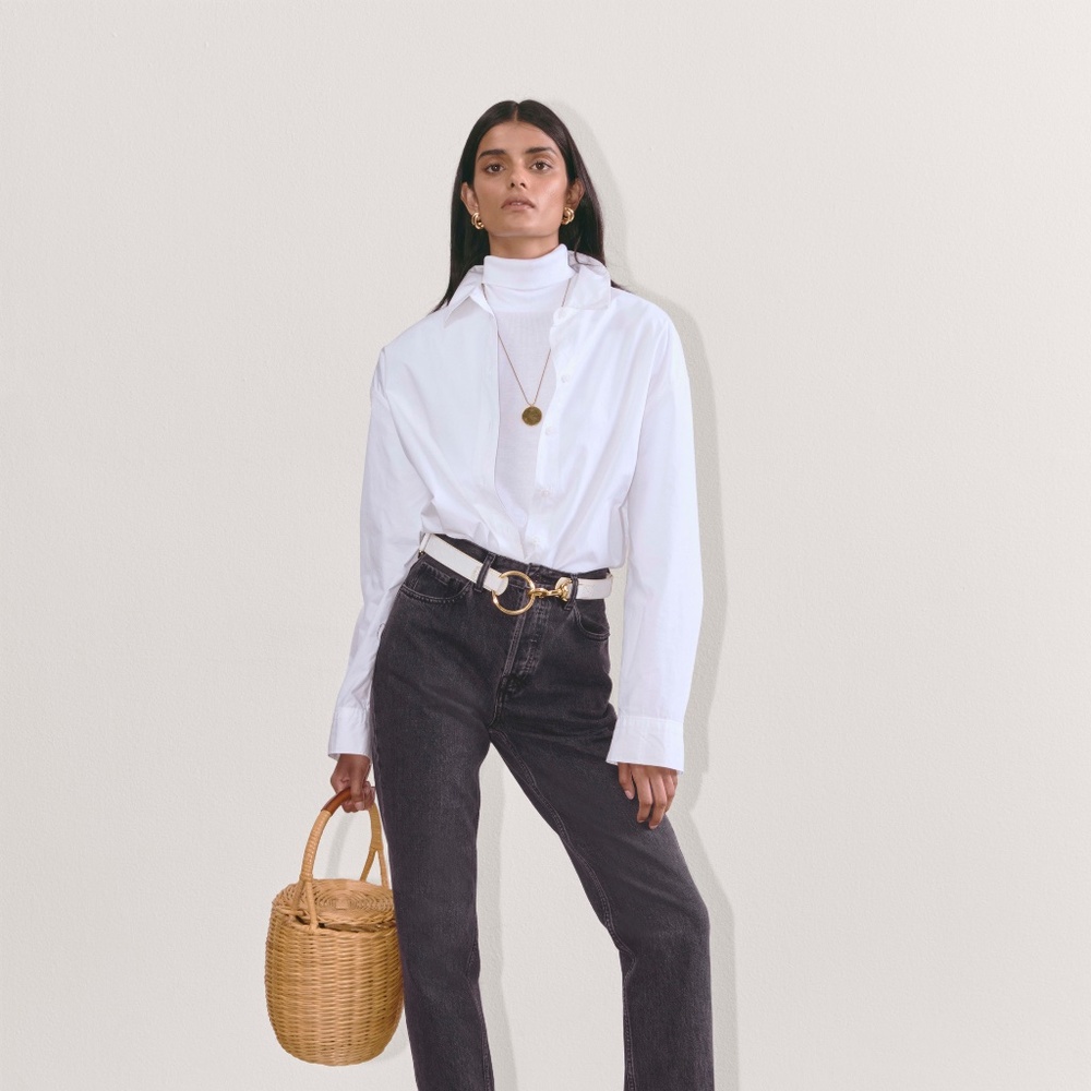 Everlane Women's '90s Cheeky® Jean in Washed Black, Size 28